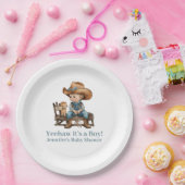 Baby Cowboy Baby Dusche Pappteller (Party)