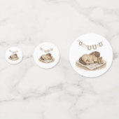 Baby Cowboy Boots and Foal Baby Shower Konfetti (Vorderseiten)