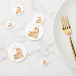 Baby Cowboy Boots und Foal Baby Shower Konfetti