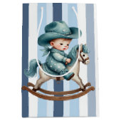 Baby Cowboy Mittlere Geschenktüte (Vorderseite)