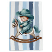 Baby Cowboy Mittlere Geschenktüte (Rückseite)