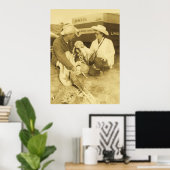 BABY COWBOY POSTER DRUCKEN (Heimbüro)