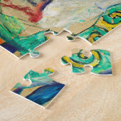 Baby Cradle von Gustav Klimt Puzzle (Seite)