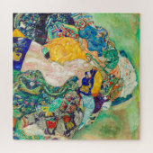 Baby Cradle von Gustav Klimt Puzzle (Horizontal)