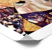 Baby Cradle von Klimt Gustav Poster (Ecke)