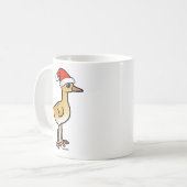 Baby Crane Santa Kaffeetasse (Vorderseite Links)