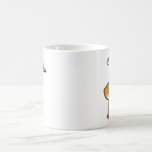 Baby Crane Santa Kaffeetasse (Mittel)