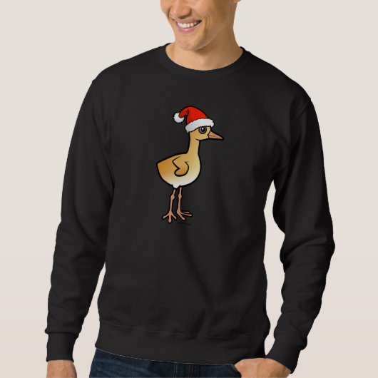 Baby Crane Santa Sweatshirt (Vorderseite)