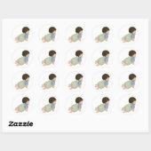 Baby Crawling Stickers (Blatt)