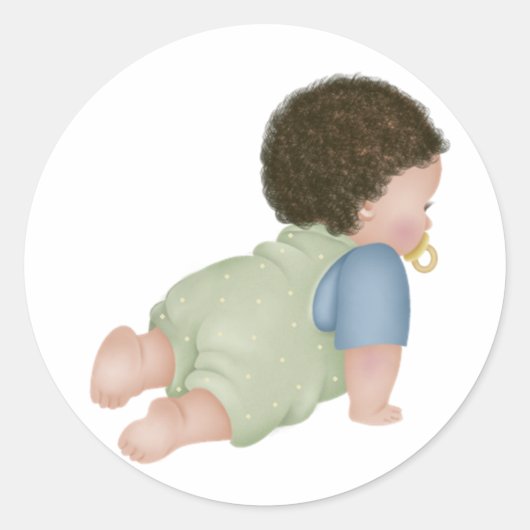 Baby Crawling Stickers (Vorderseite)