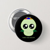 Baby Cthulhu Button (Vorne & Hinten)