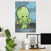 Baby Cthulhu - Poster (Heimbüro)