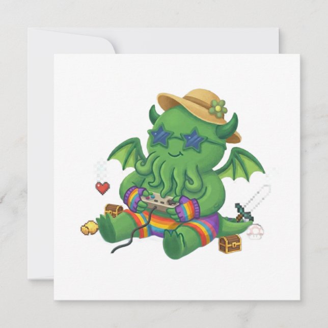 Baby Cthulhu-Spieler (Vorderseite)