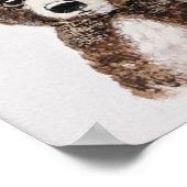 Baby Cub Bear Poster (Ecke)