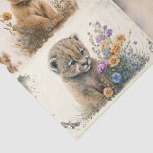 Baby Cubs Seidenpapier (Ausschnitt)