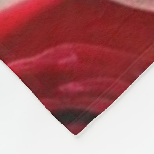 Baby Cupid & Rose Fleecedecke (Ecke)