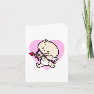 Baby Cupid zur Liebe Feiertagskarte