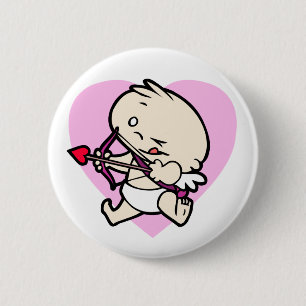 Baby Cupid zur Liebe von Tasten Button