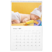 Baby Custom Calendar Kalender (Jan 2027)