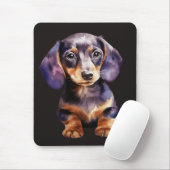 Baby Dachshund Mousepad (Mit Mouse)