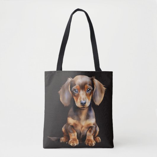 Baby Dachshund Tasche (Vorderseite)