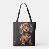 Baby Dachshund Tasche (Rückseite)