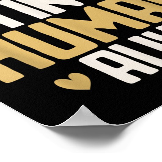 Baby Daddy Keep The Tiny Human Alive Funny New Dad Poster (Ecke)