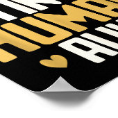 Baby Daddy Keep The Tiny Human Alive Funny New Dad Poster (Ecke)