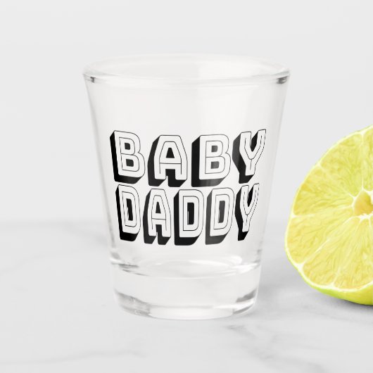 Baby Daddy Schnapsglas (Vorderseite)