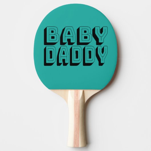 Baby Daddy Tischtennis Schläger (Vorderseite)