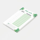 Baby Daily Routine Post-it-Dschungel Post-it Klebezettel (angewinkelt)