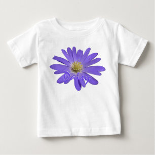Baby Daisy T - Shirt Personalisiert Lila Baby Shir