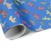 Baby Dala Wrapping Paper Geschenkpapier (Rolleneckpunkt)
