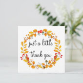 Baby Danke, Cards Feiertagskarte (Stehend Vorderseite)