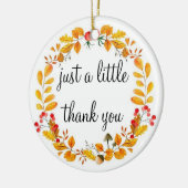 Baby Danke, Cards Keramik Ornament (Links)