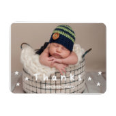 Baby Danke Foto Magnet (Horizontal)
