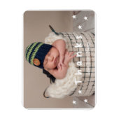 Baby Danke Foto Magnet (Vertikal)