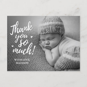 Baby Danke Postkarten