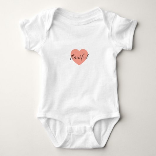 Baby danke strampler (Vorderseite)
