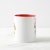 Baby, das weiche gelbe Decke umarmt Tasse (Zentrum)