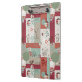 Baby-Decke Muster 2 Klemmbrett (Links)