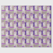 Baby-Decke Muster Geschenkpapier (Flach)