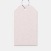 Baby Dee with Antlers and Blume Party Vielen Dank Geschenkanhänger (Rückseite)