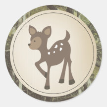 Baby Deer Camouflage Babydusche