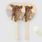 Baby Deer Fächer (Vorne und Hinten)