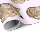 Baby Deer Fawn Geschenkpapier (Rolleneckpunkt)