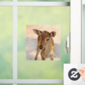 Baby Deer Fensteraufkleber (Zuhause)