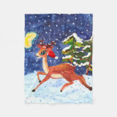 Baby Deer Fleecedecke (Vorderseite)