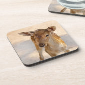 Baby Deer Getränkeuntersetzer (Linke Seite)