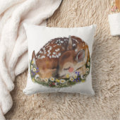 Baby Deer Girls Kissen (Decke)